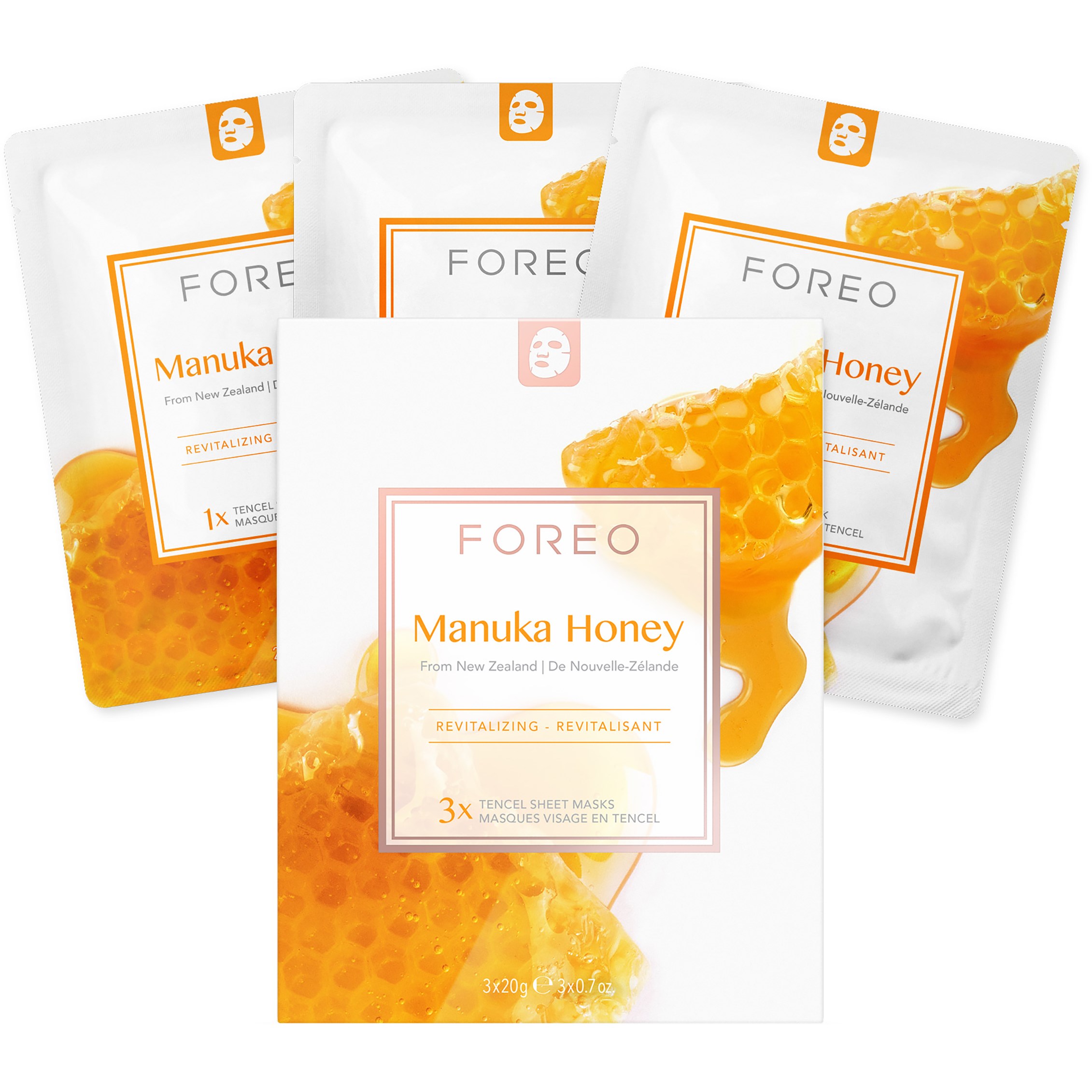 FOREO Farm To Face Manuka Honey Sheet Mask billede