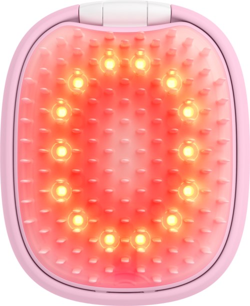 FOREO FLIP LED Detangling Hairbrush Pearl Pink