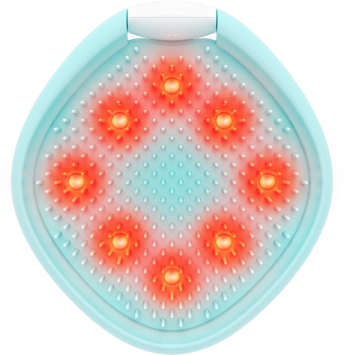 FOREO FLIP For EveryOne Play Advanced LED Light Hairbrush Ice Ice Baby!
