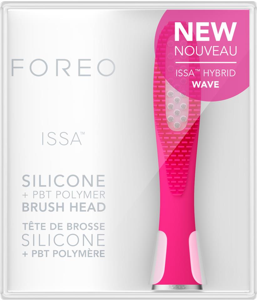 FOREO ISSA™ Hybrid Wave Brush Head Fuchsia