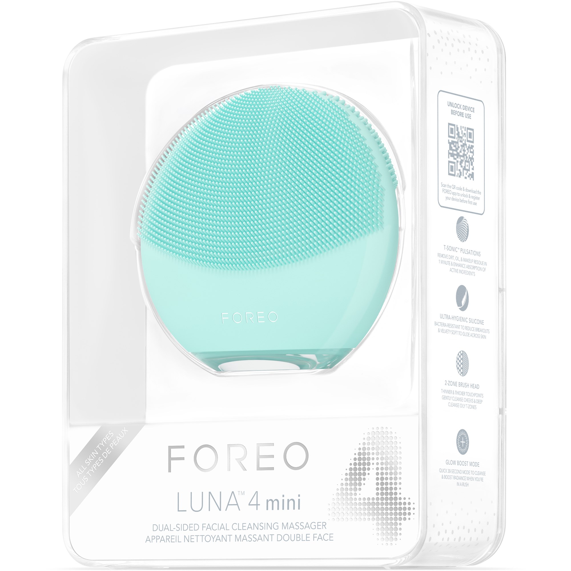 FOREO LUNA 4 mini Arctic Blue (obrázok 3)