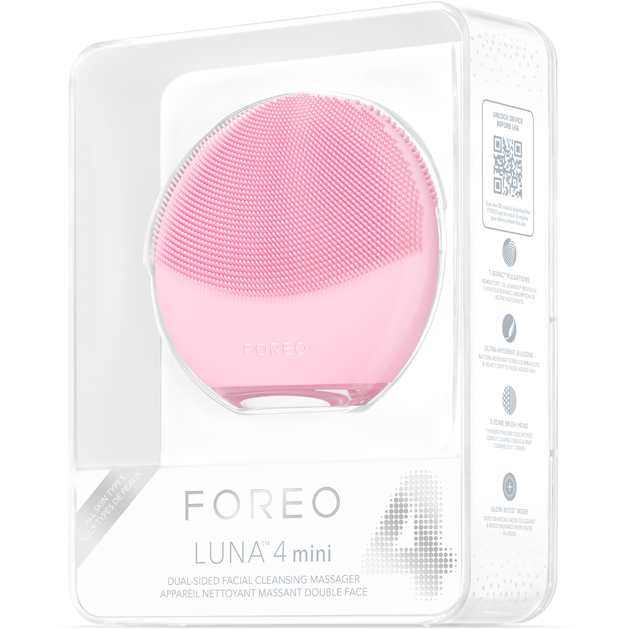 FOREO LUNA 4 mini Pearl Pink (obrázok 3)