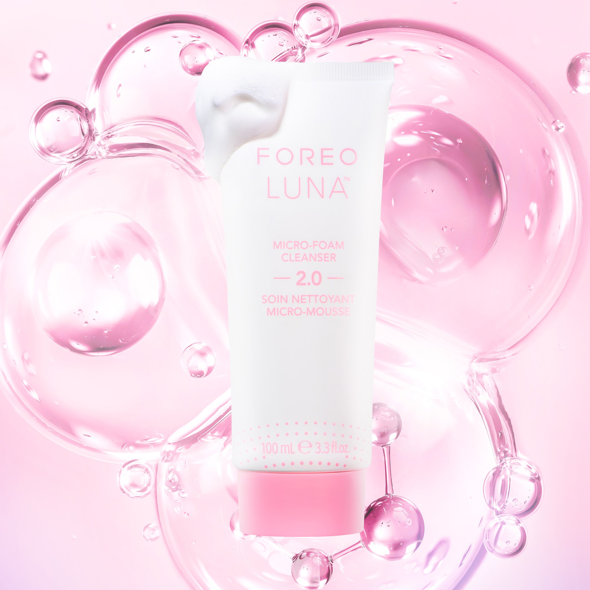 FOREO LUNA Micro-Foam Cleanser 2.0 100 ml (obrázok 3)