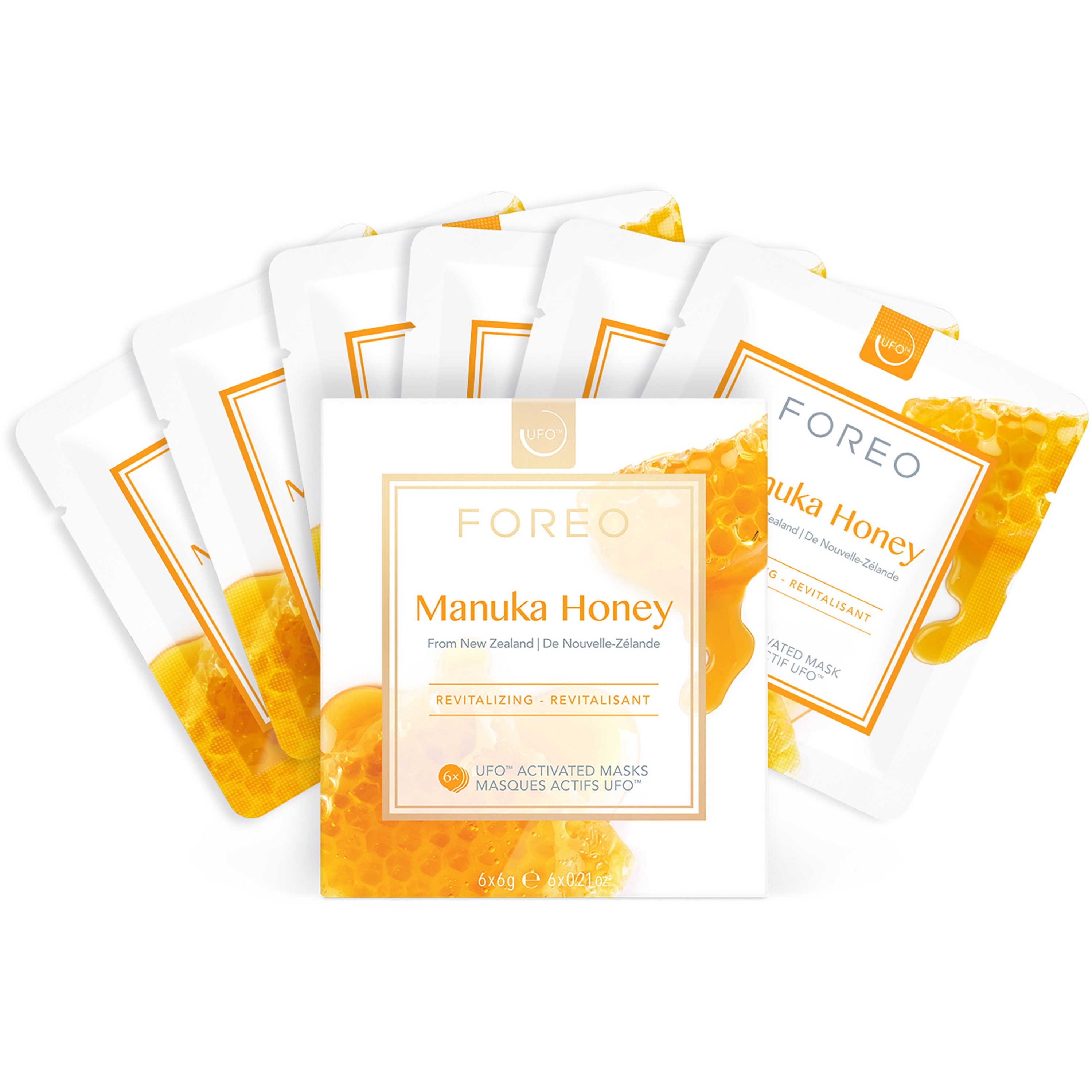 FOREO Manuka Honey UFO™-mask 7 pcs