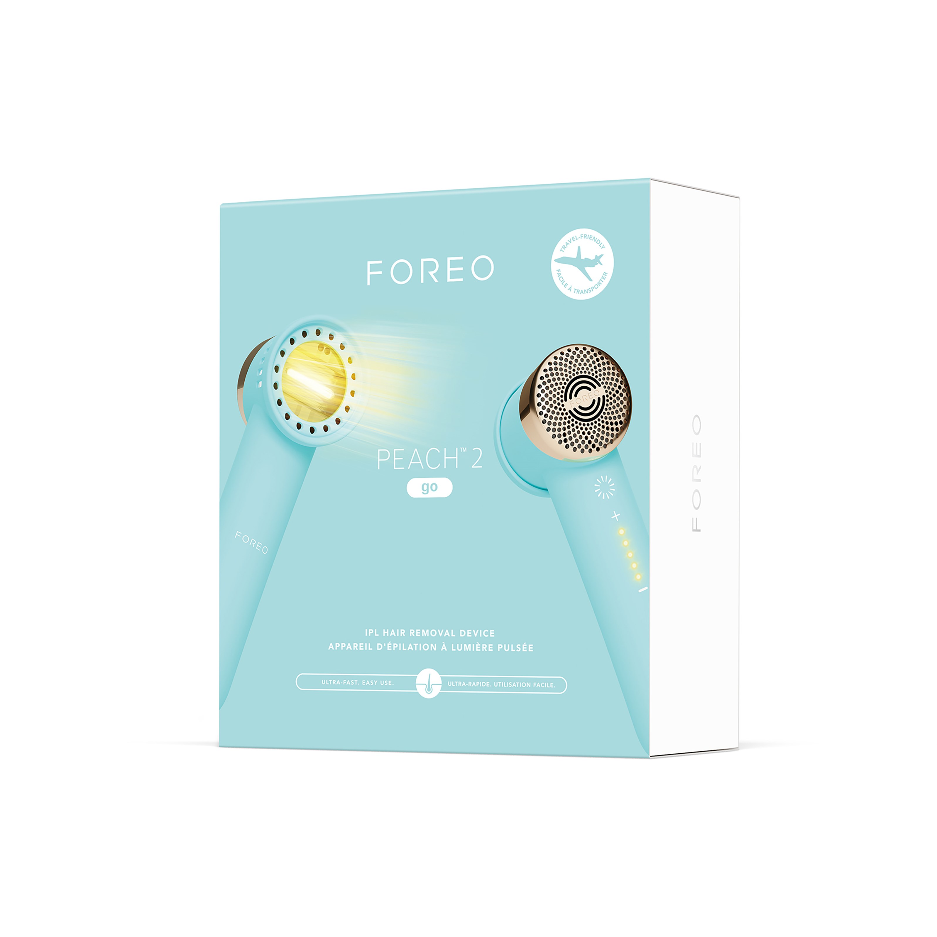 FOREO PEACH 2 Go Arctic Blue (obrázok 3)