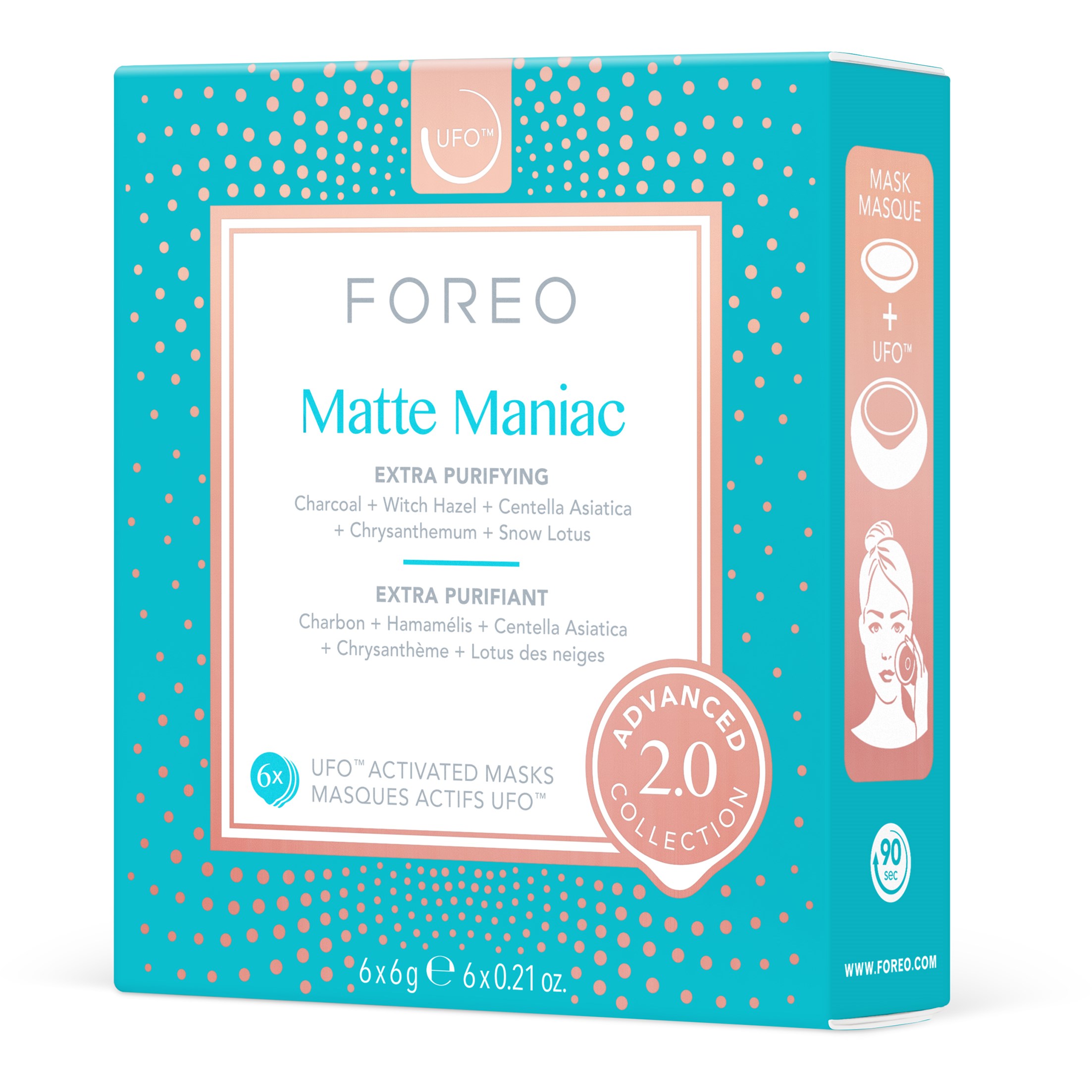 Alternativ bild 1 för FOREO   Matte Maniac 2.0 UFO-Mask