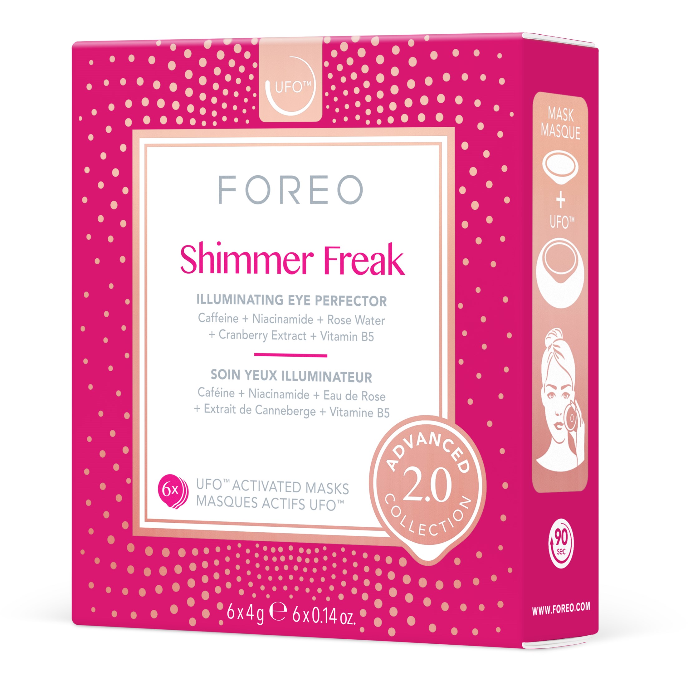 Alternativ bild 1 för FOREO   Shimmer Freak 2.0 UFO-Mask