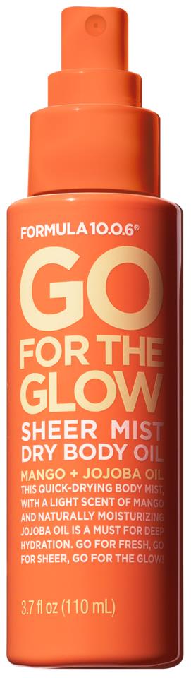 Formula 10.0.6  Go For The Glow Sheer Mist Dry Body Oil 110 ml