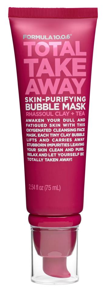 Formula 10.0.6 Total Take Way Skin Purifying Bubble Mask 75ml