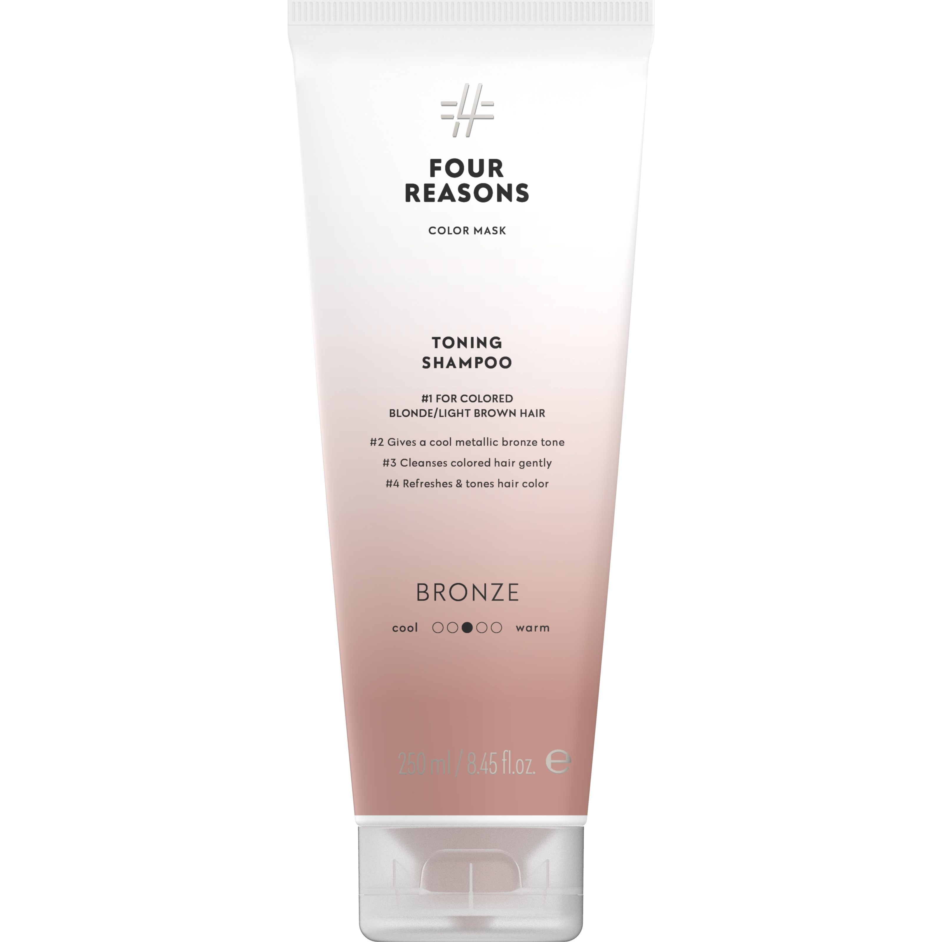 Four Reasons Color Mask Toning Shampoo Bronze billede