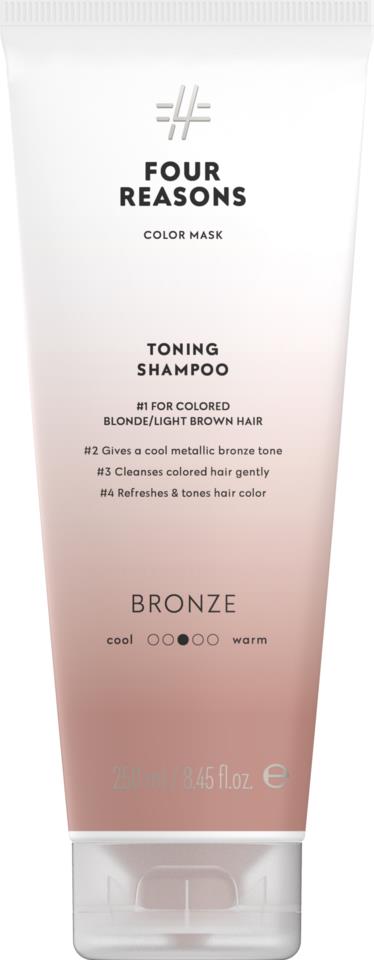 Four Reasons Color Mask Toning Shampoo Bronze