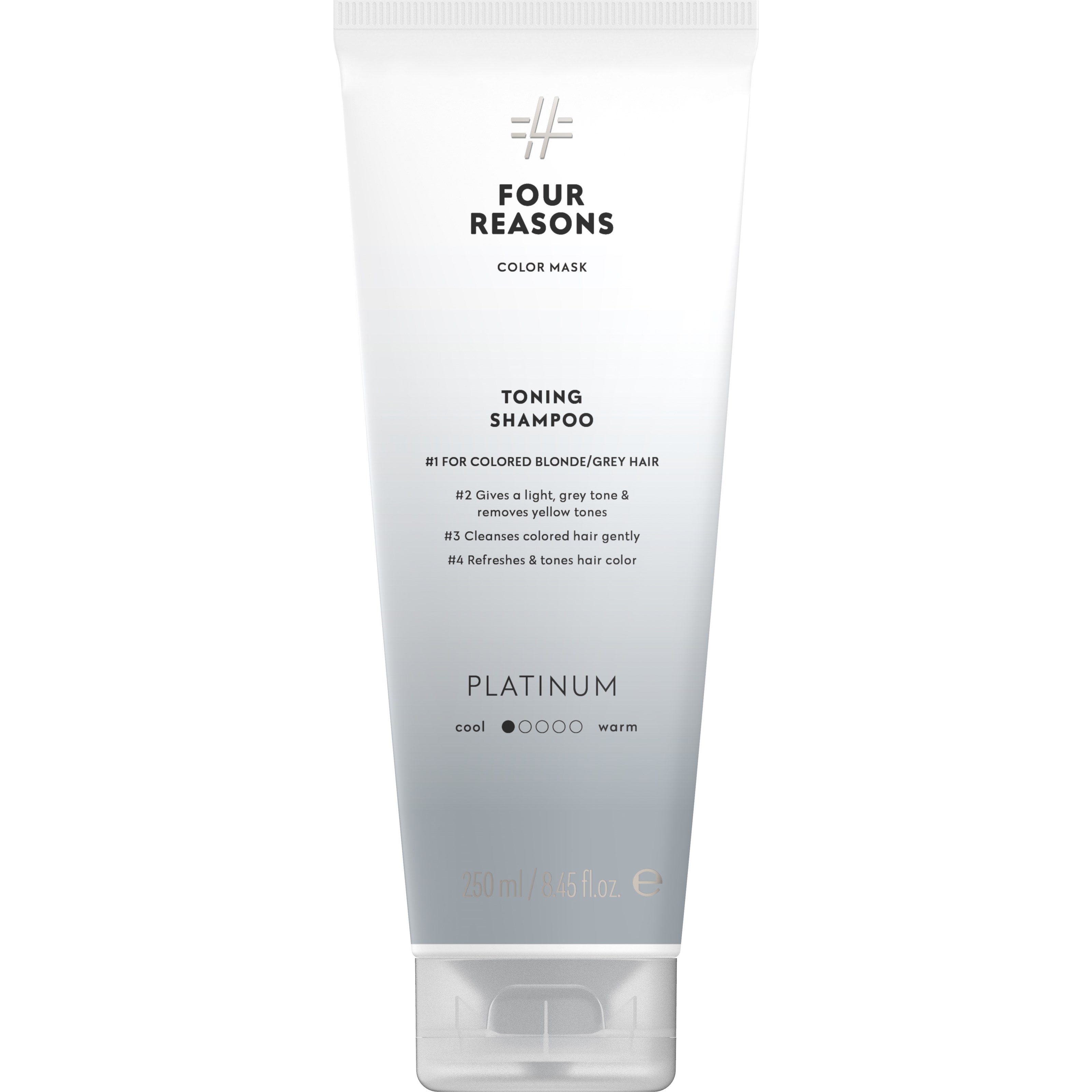 Four Reasons Color Mask Toning Shampoo Platinum billede