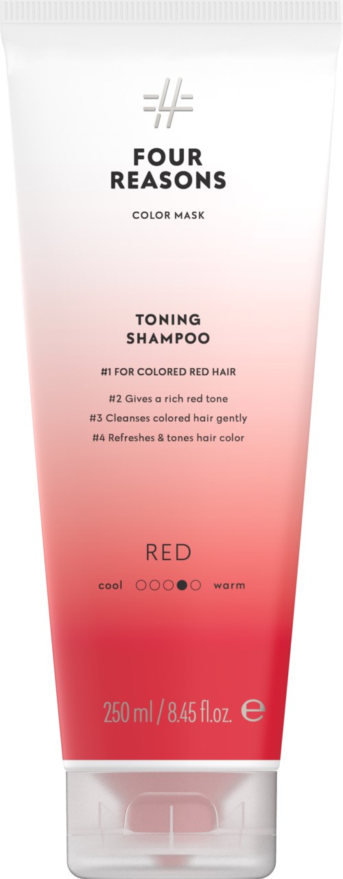 Four Reasons Color Mask Toning Shampoo Red
