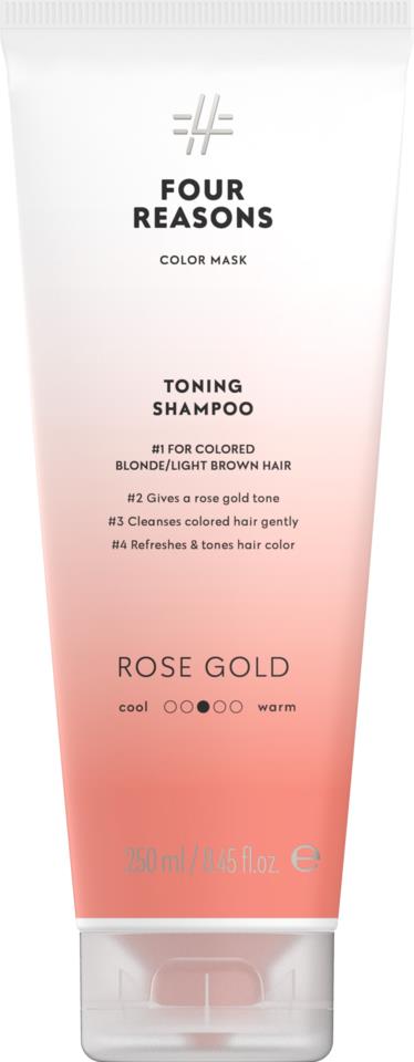 Four Reasons Color Mask Toning Shampoo Rose gold
