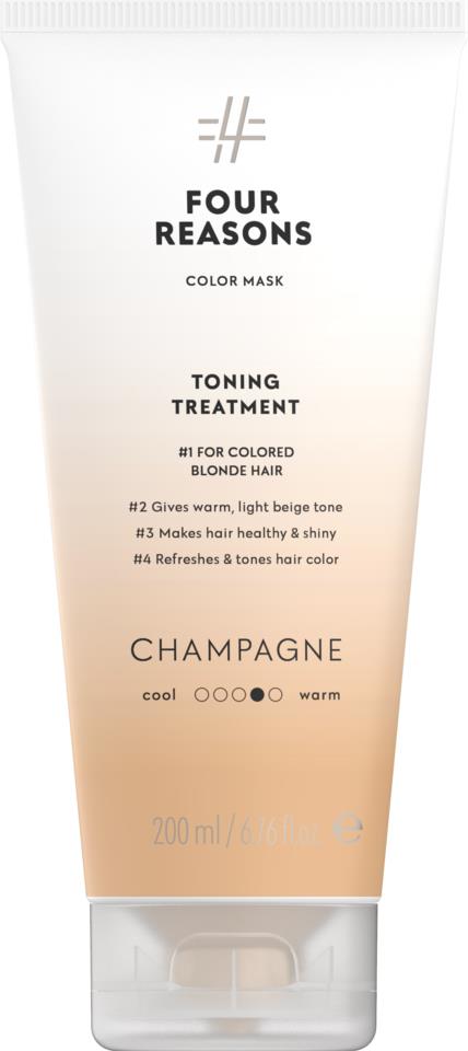 Four Reasons Color Mask Toning Treatment Champagne 