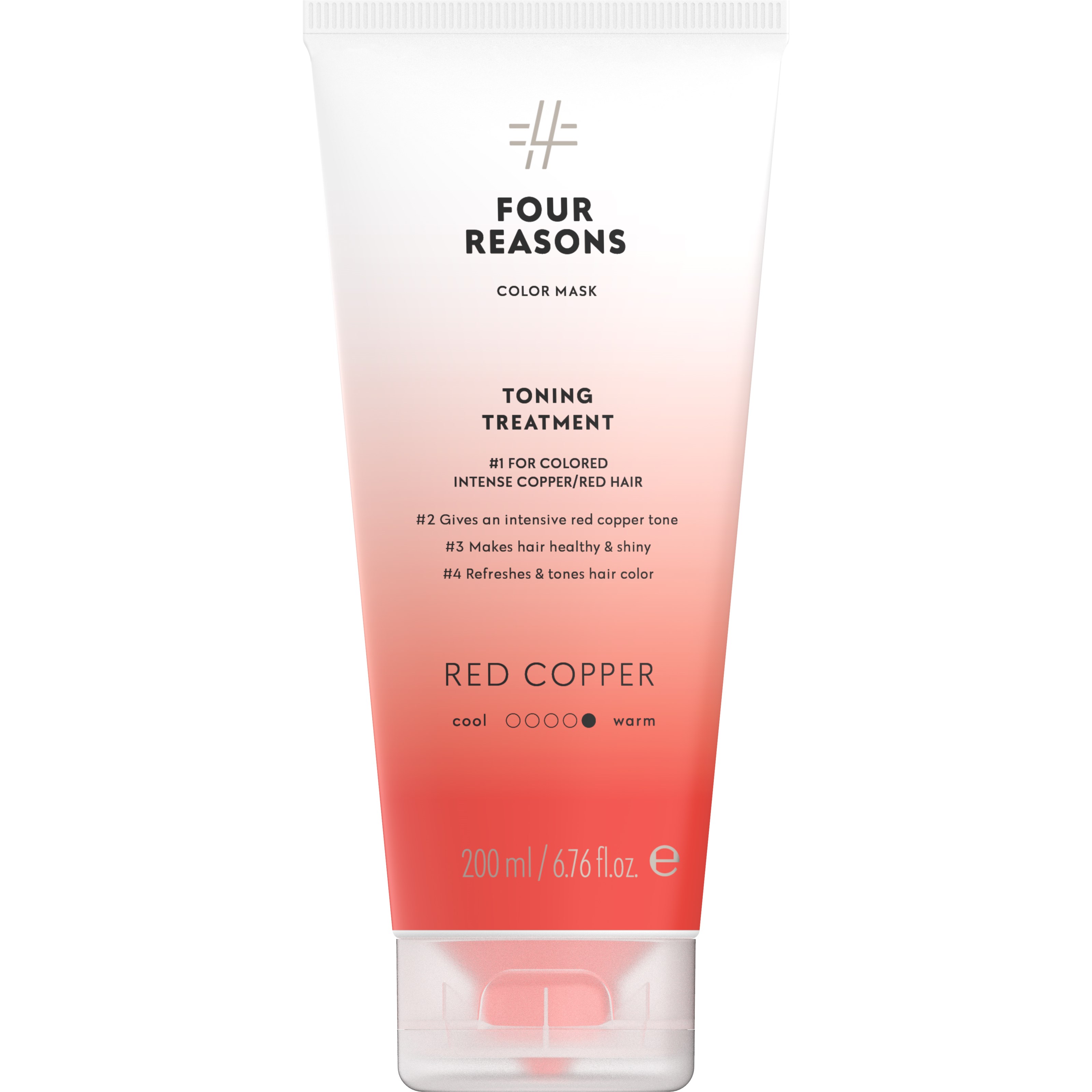 Four Reasons Color Mask Toning Treatment Red Copper billede