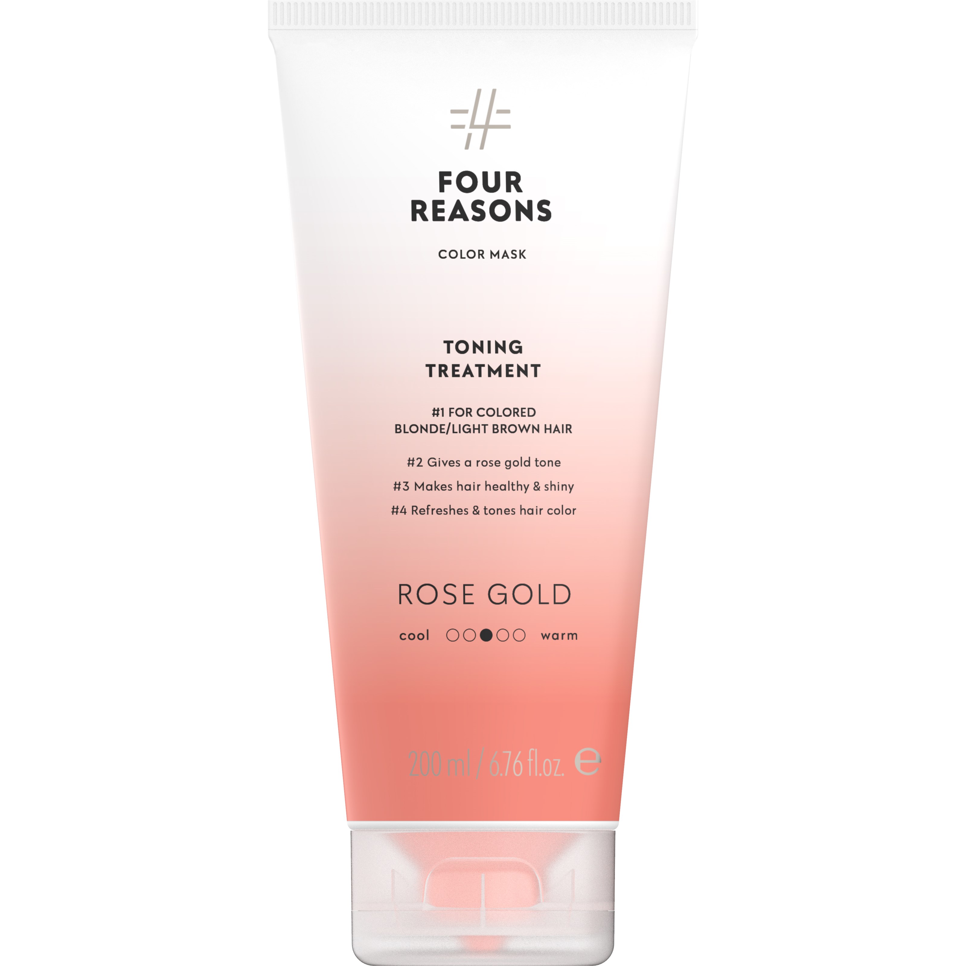 Four Reasons Color Mask Toning Treatment Rose Gold billede