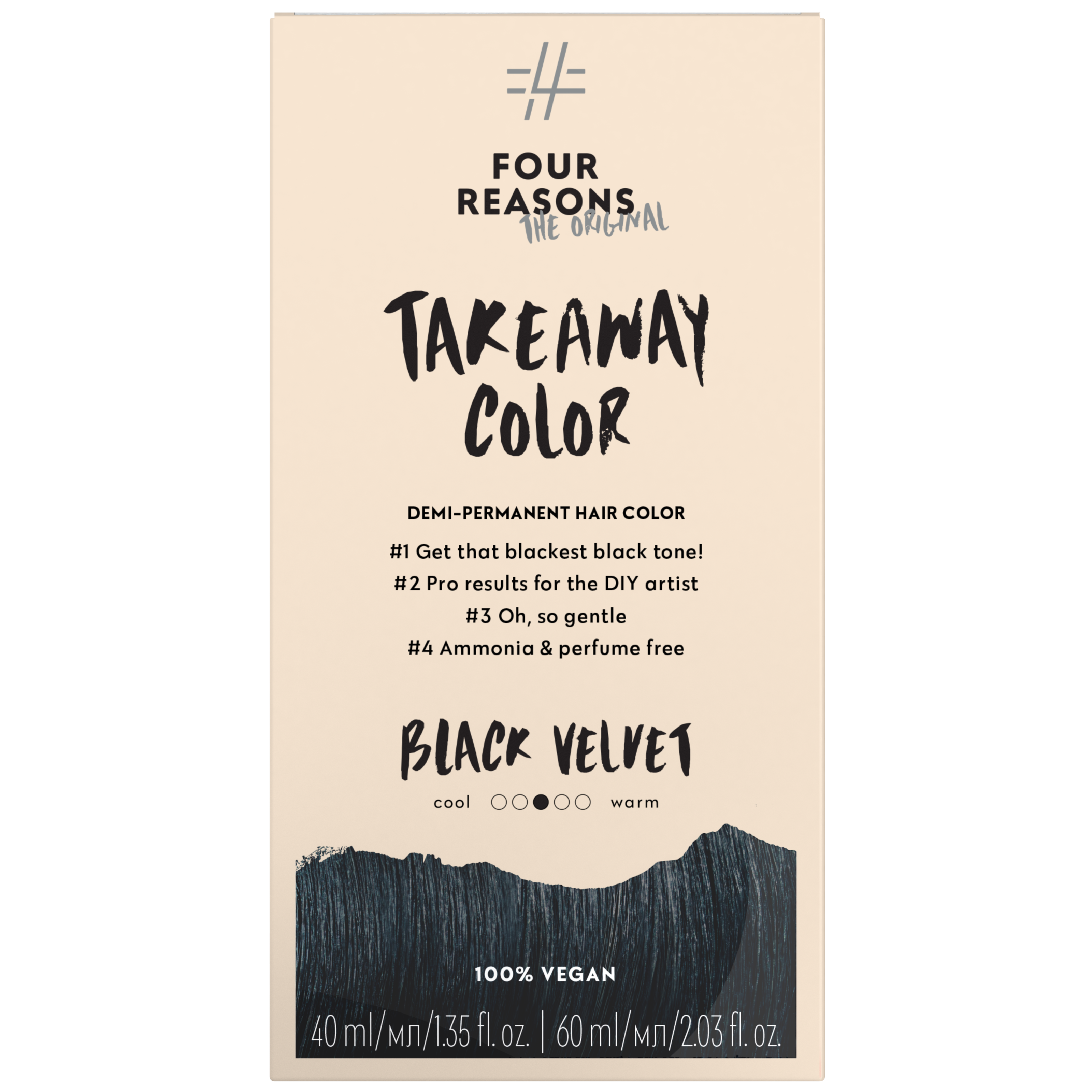 Four Reasons Take Away Color 1.0 Black Velvet billede