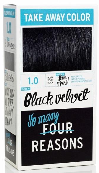 Four Reasons Take Away Color 1.0 Black Velvet (Svart)