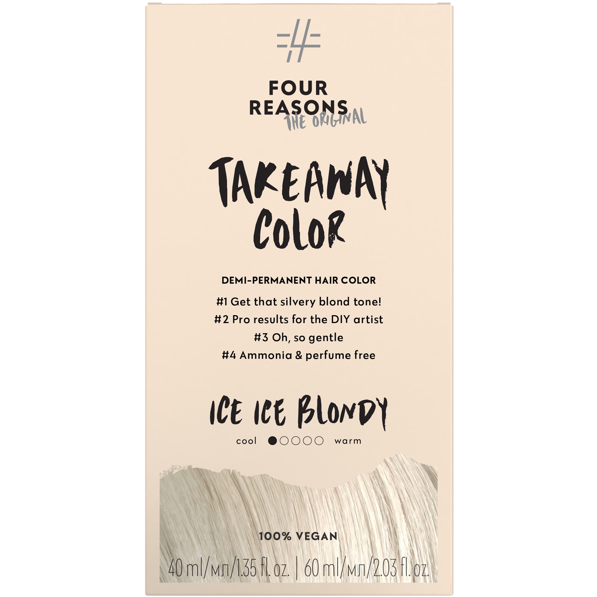 Four Reasons Take Away Color 10.01 Ice Ice Blondy billede