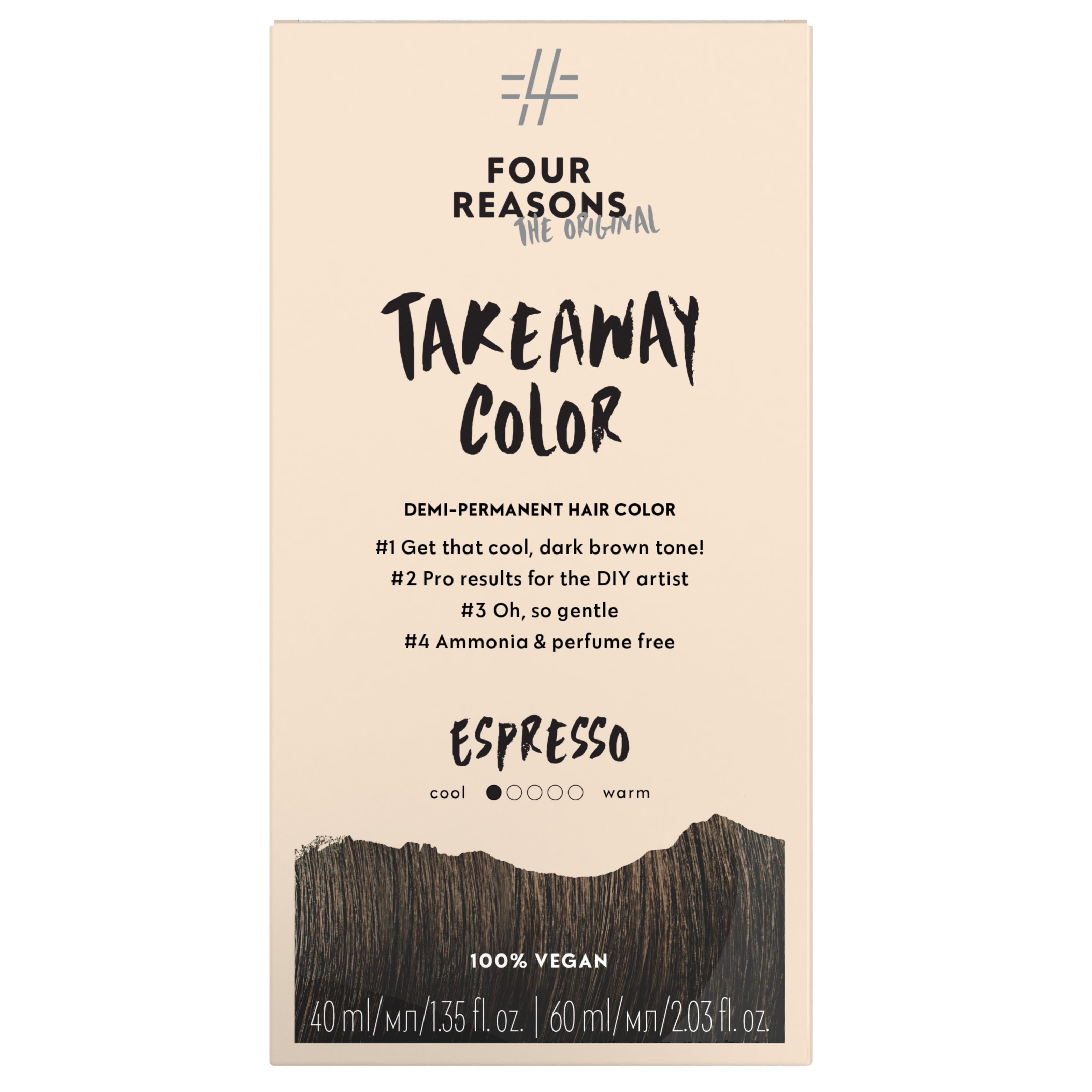 Four Reasons Take Away Color 4.1 Espresso billede