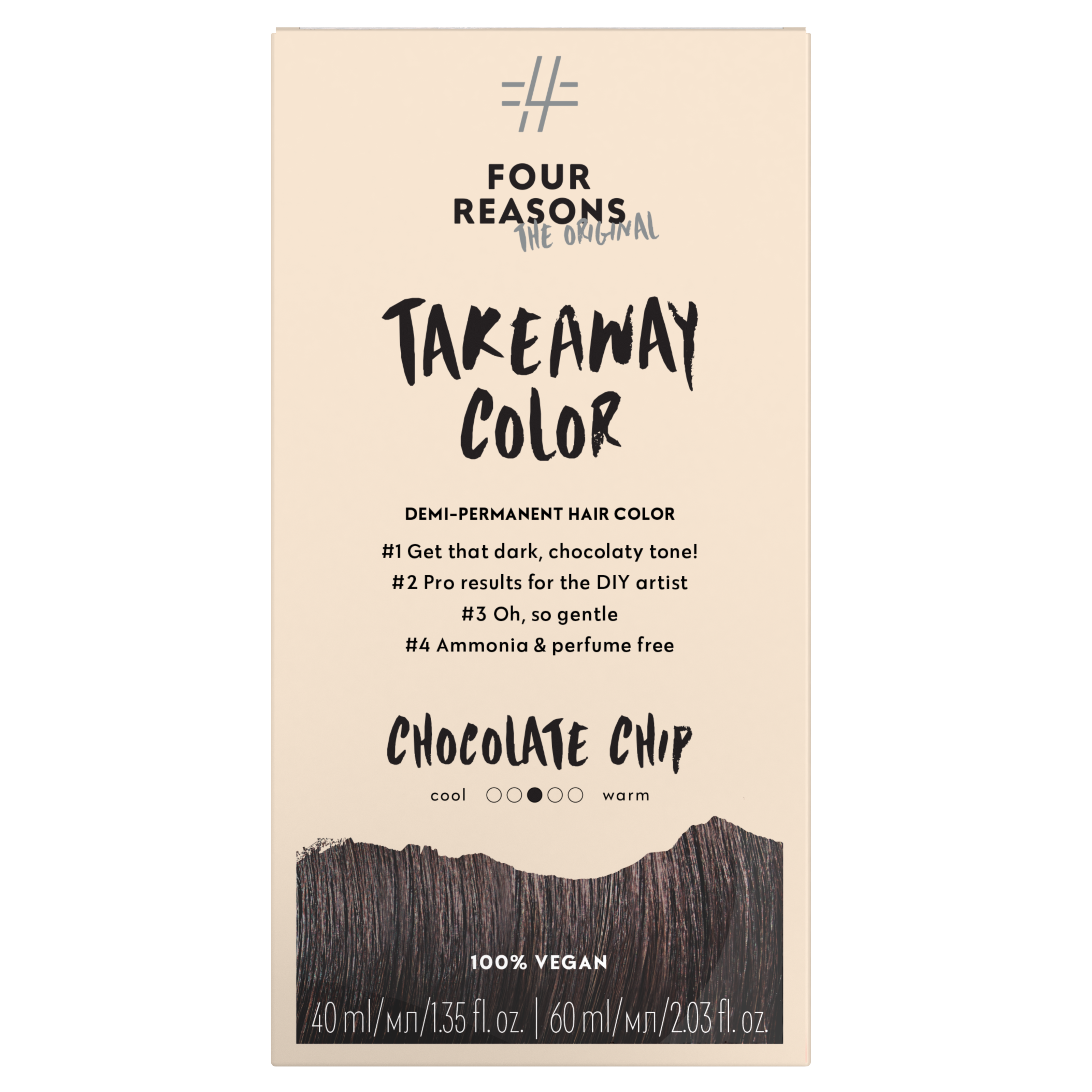 Läs mer om Four Reasons Take Away Color 4.7 Chocolate Chip