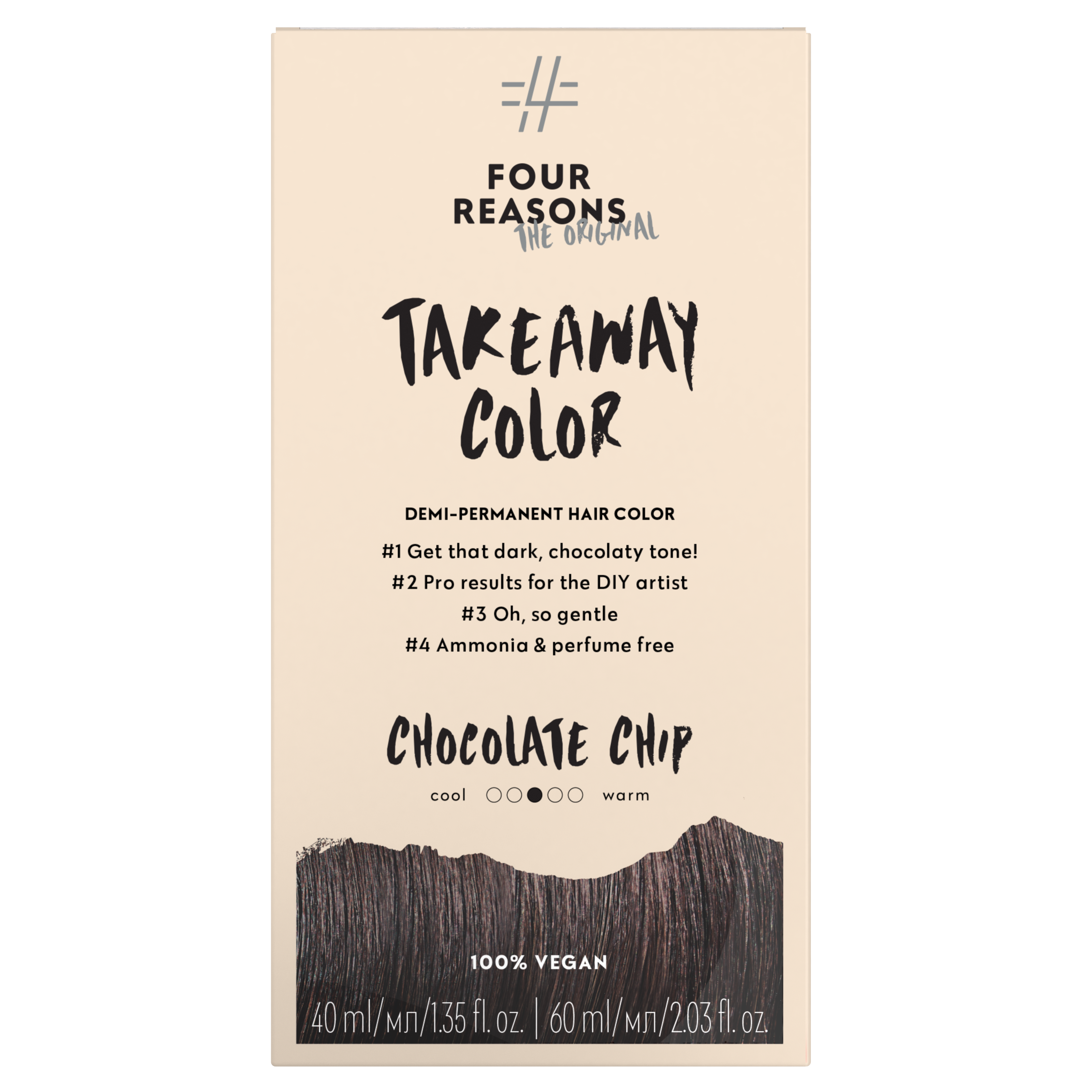 Four Reasons Take Away Color 4.7 Chocolate Chip billede