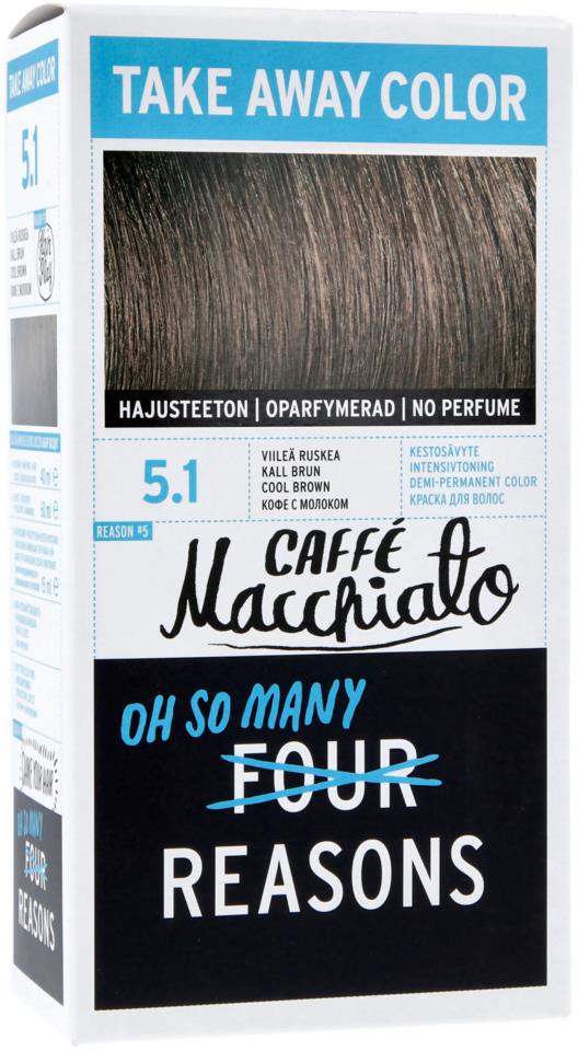Four Reasons Take Away Color 5.1 Caffe Macchiato (Kallbrun)