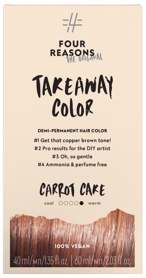 Four reasons Take Away Color 6.4 Carrot Cake