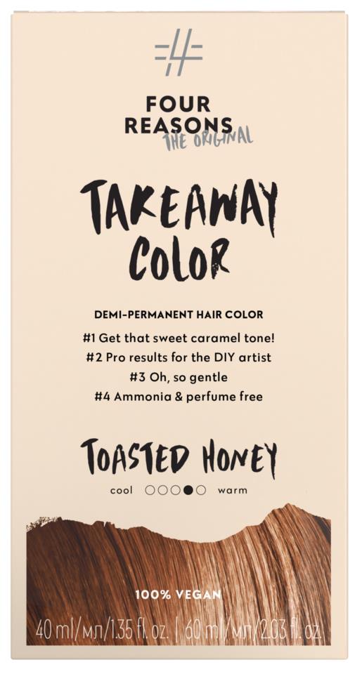 Four reasons Take Away Color 7.74 Toasted Honey