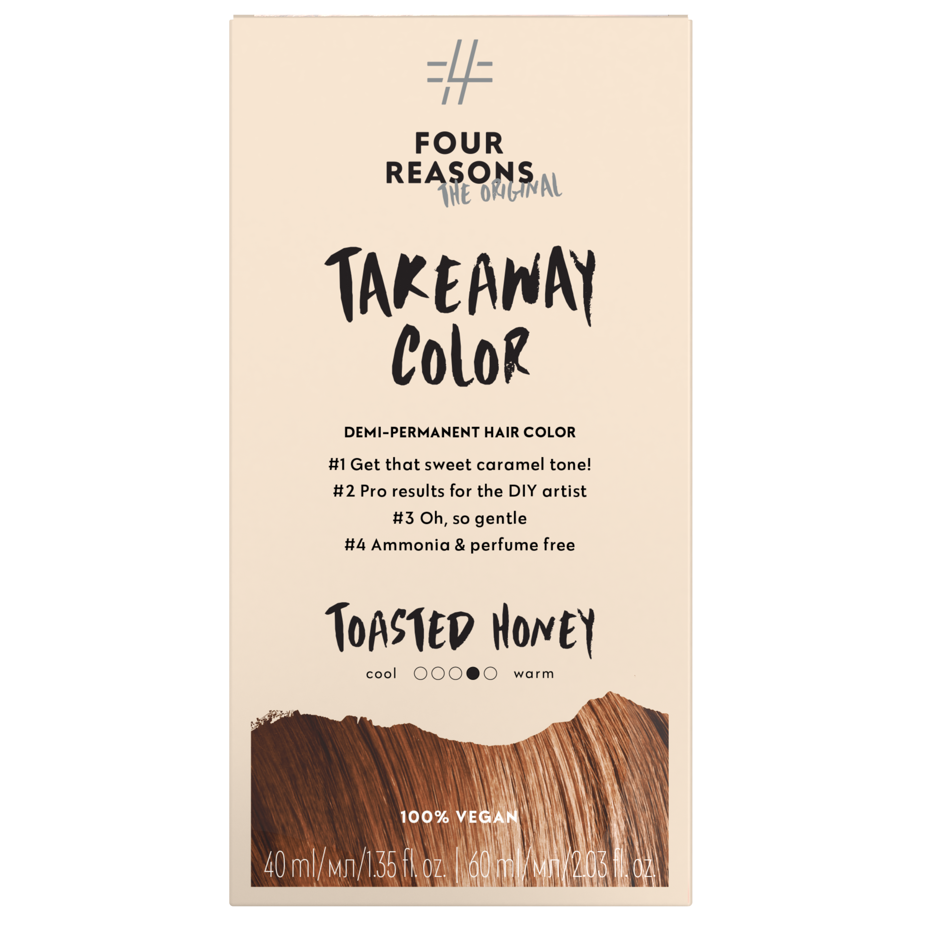 Läs mer om Four Reasons Take Away Color 7.74 Toasted Honey