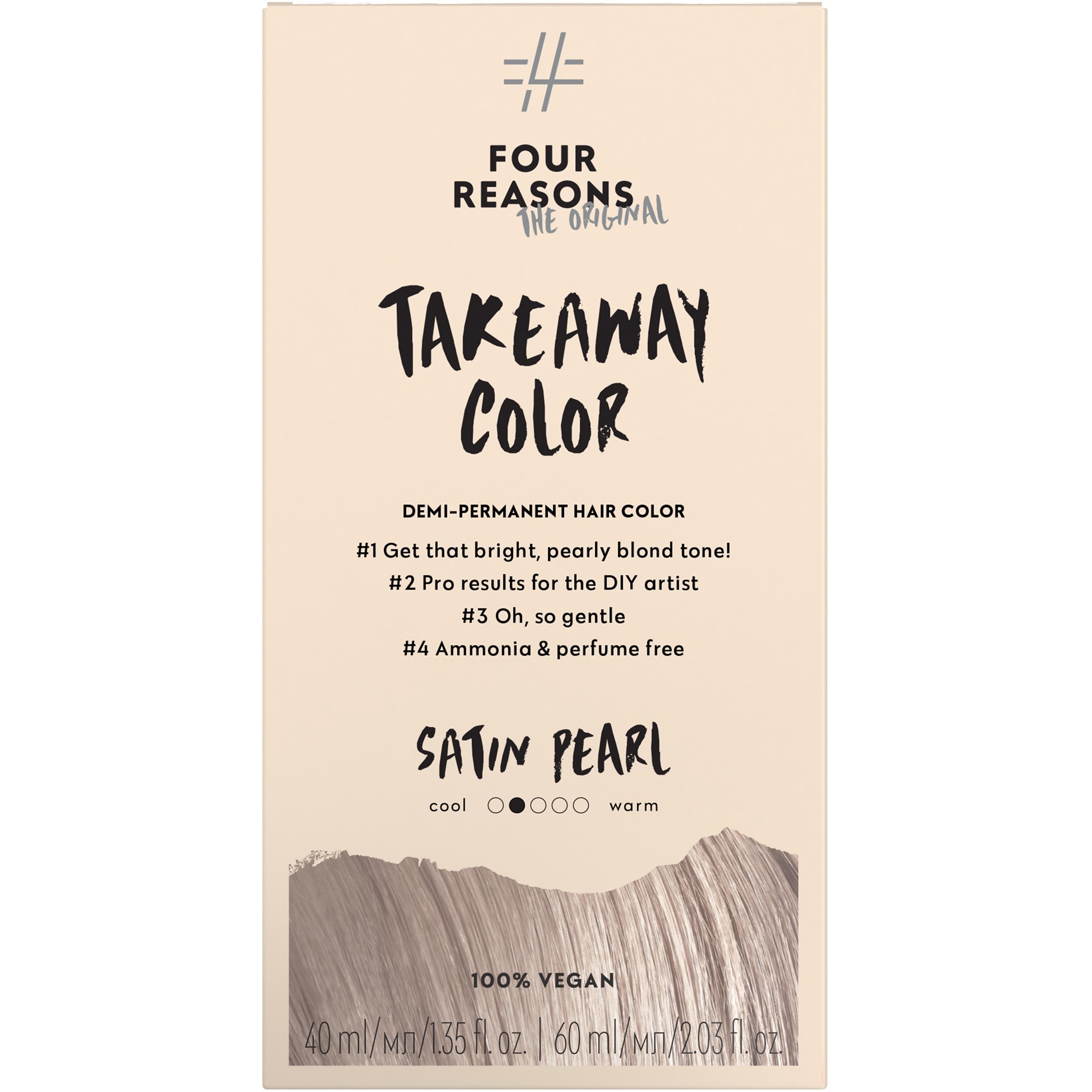 Four Reasons Take Away Color 9.02 Satin Pearl billede