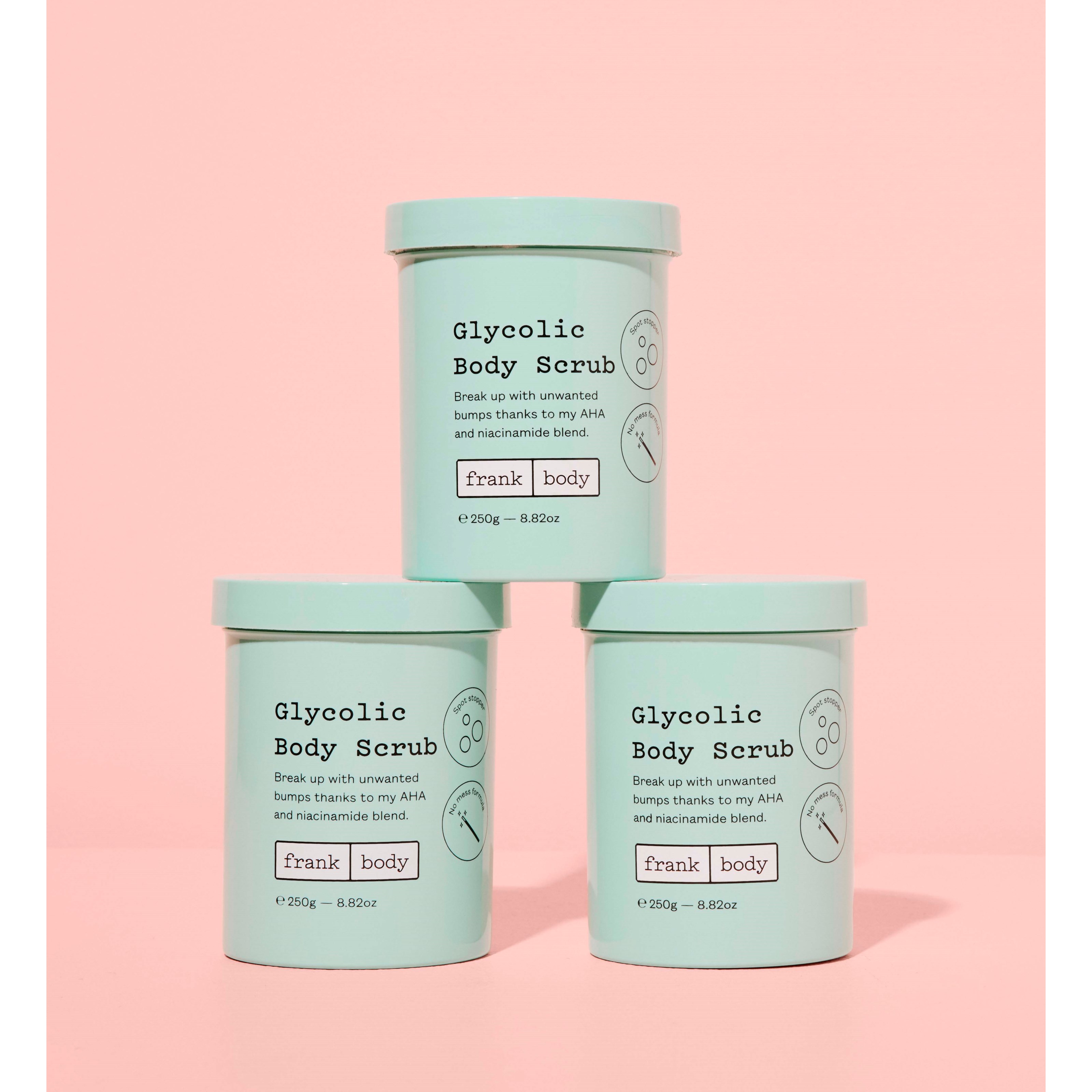 Frank Body Glycolic Body Scrub 250 g (obrázok 3)