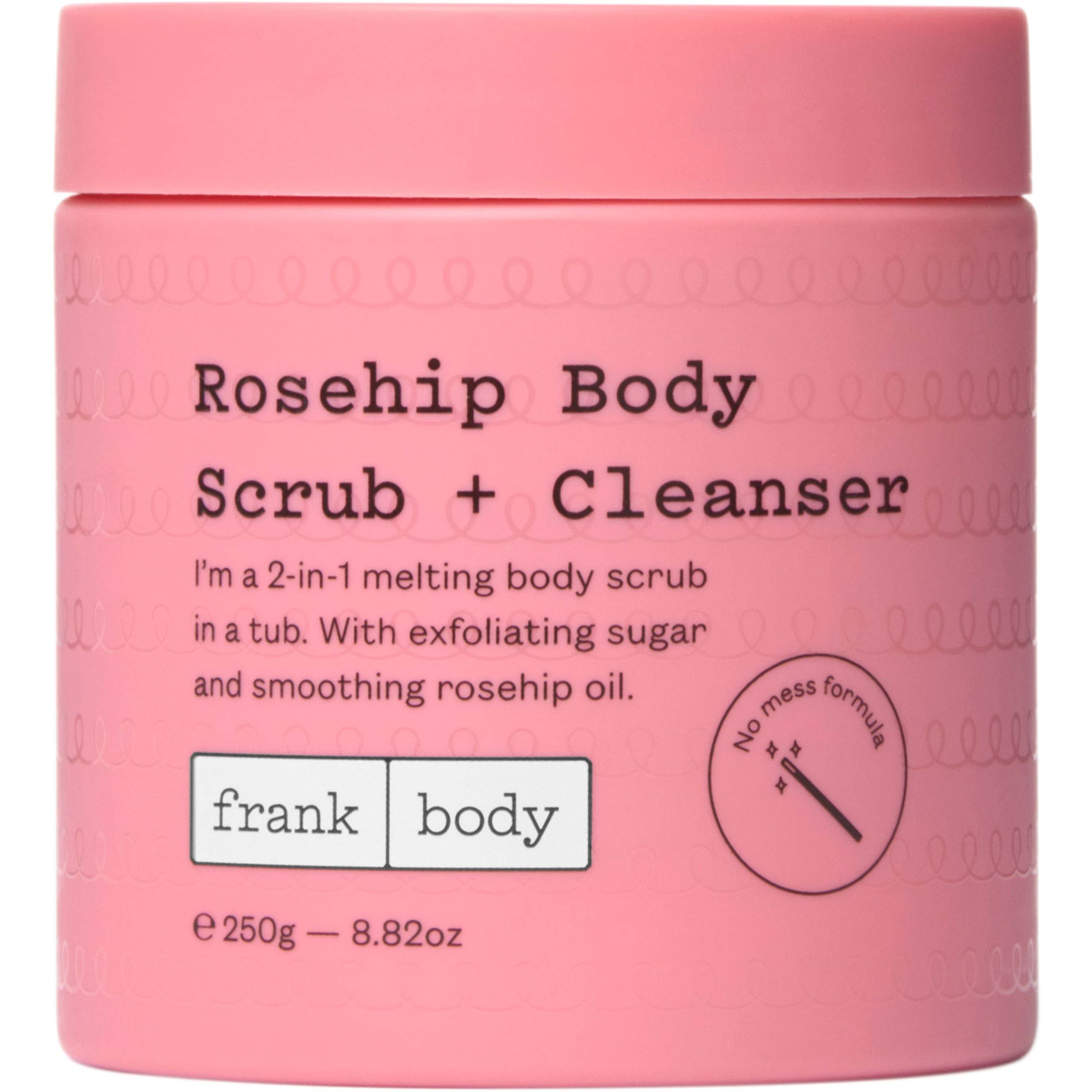 Bilde av Frank Body Body Rosehip Body Scrub + Cleanser 250 G