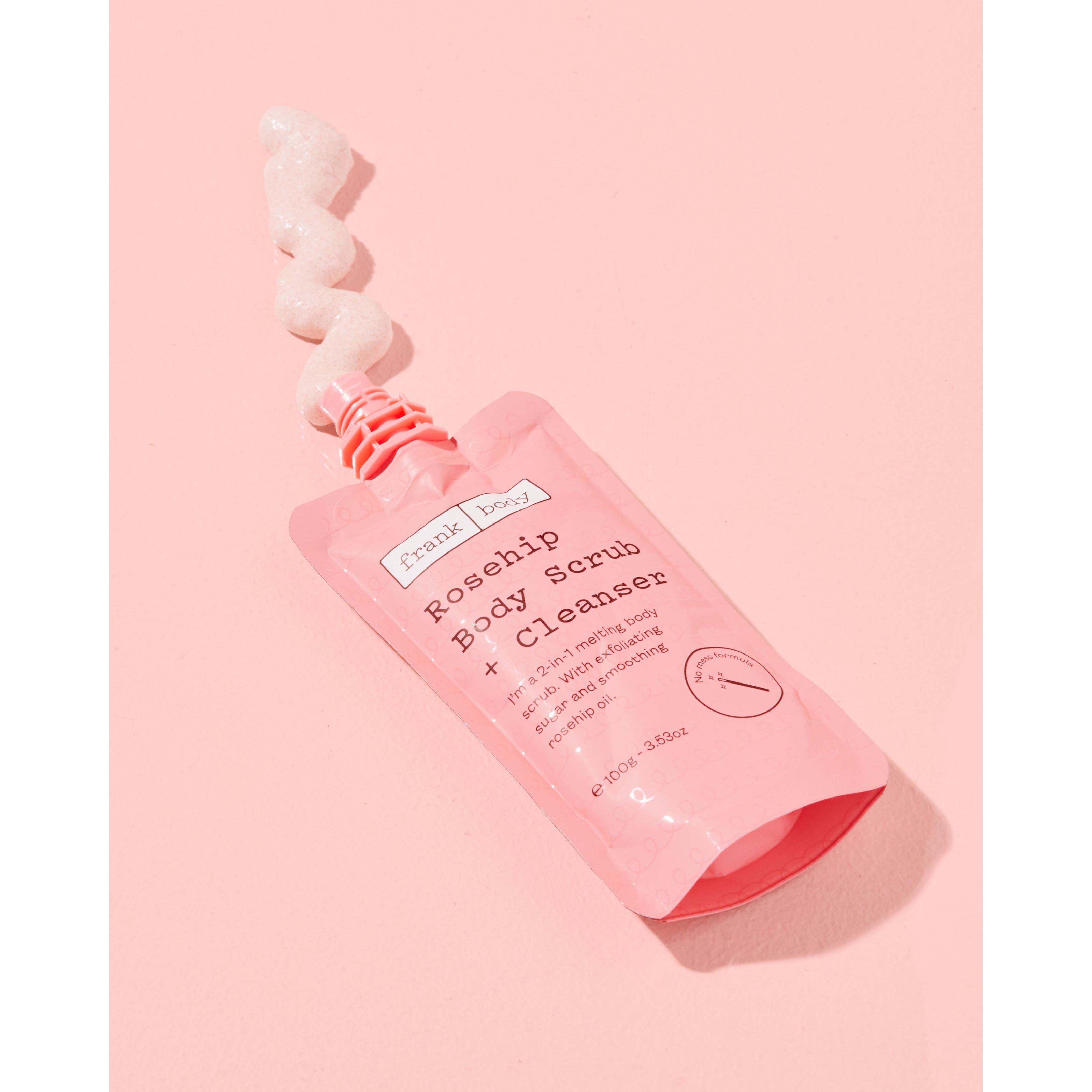Frank Body Rosehip Body Scrub + Cleanser 100 g (obrázok 5)