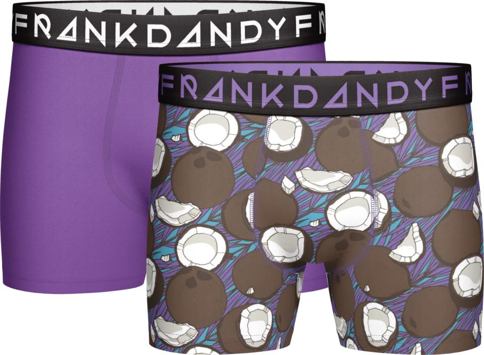 Frank Dandy 2 Pack Coconutz Boxer Lilac L