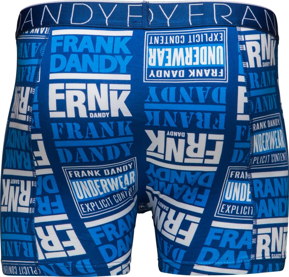 Frank Dandy Hip Hop Logo Boxer Blue S