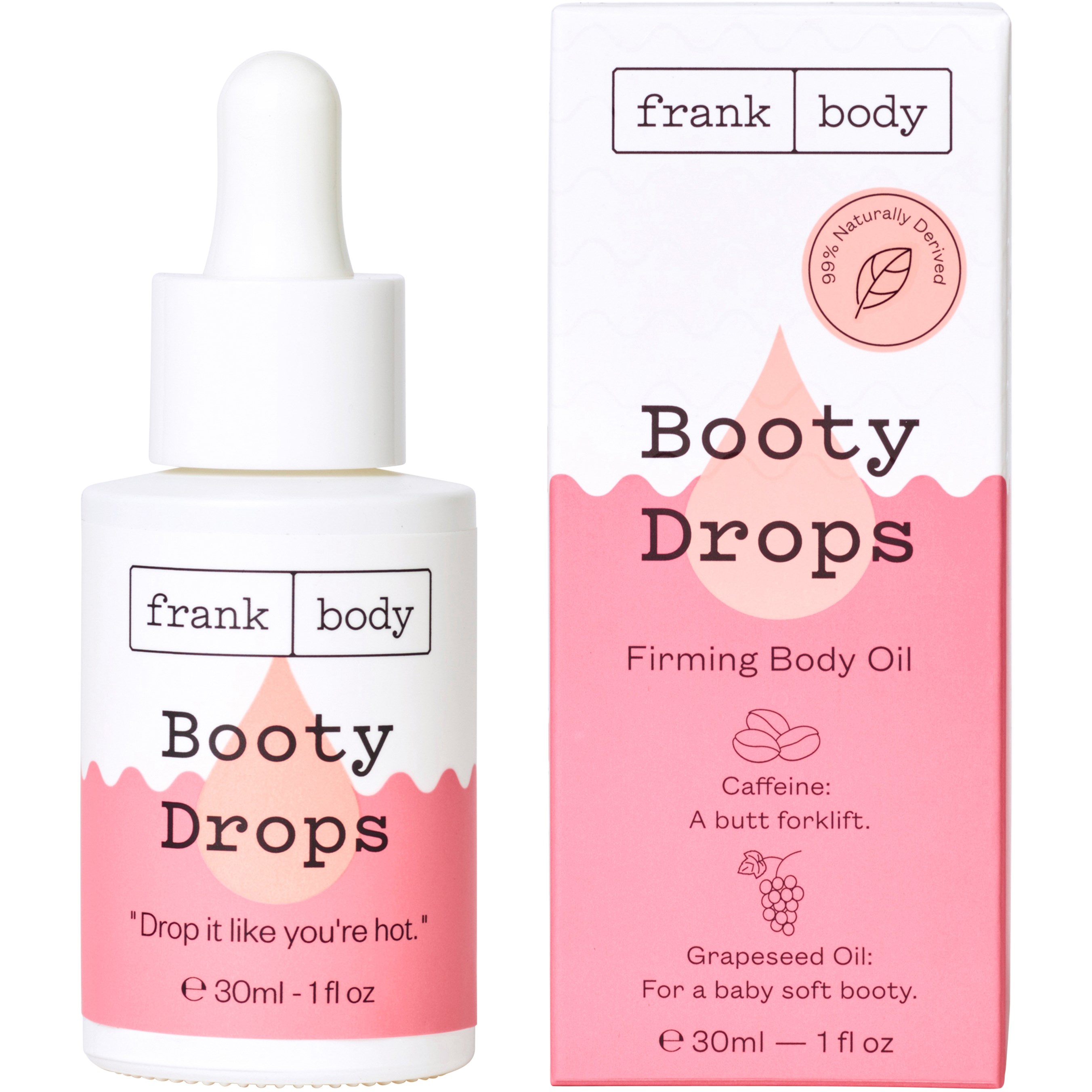 Läs mer om Frank Body Booty Drops Firming Body Oil 30 ml