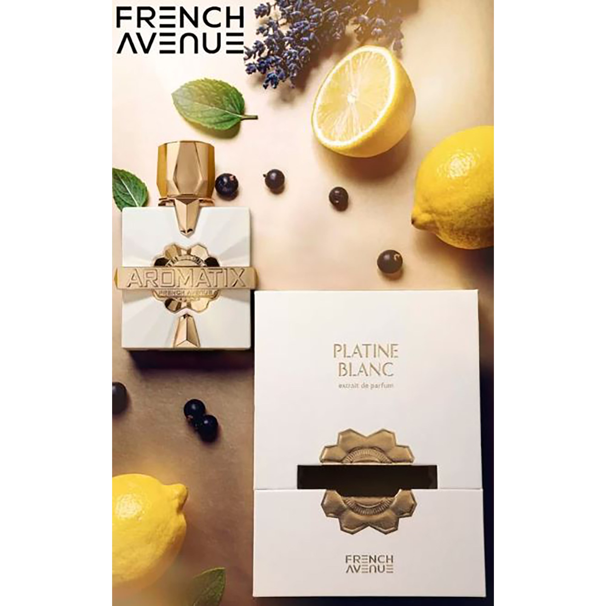 French Avenue Aromatix Platine Blanc Extrait de Parfum 100 ml (obrázok 3)