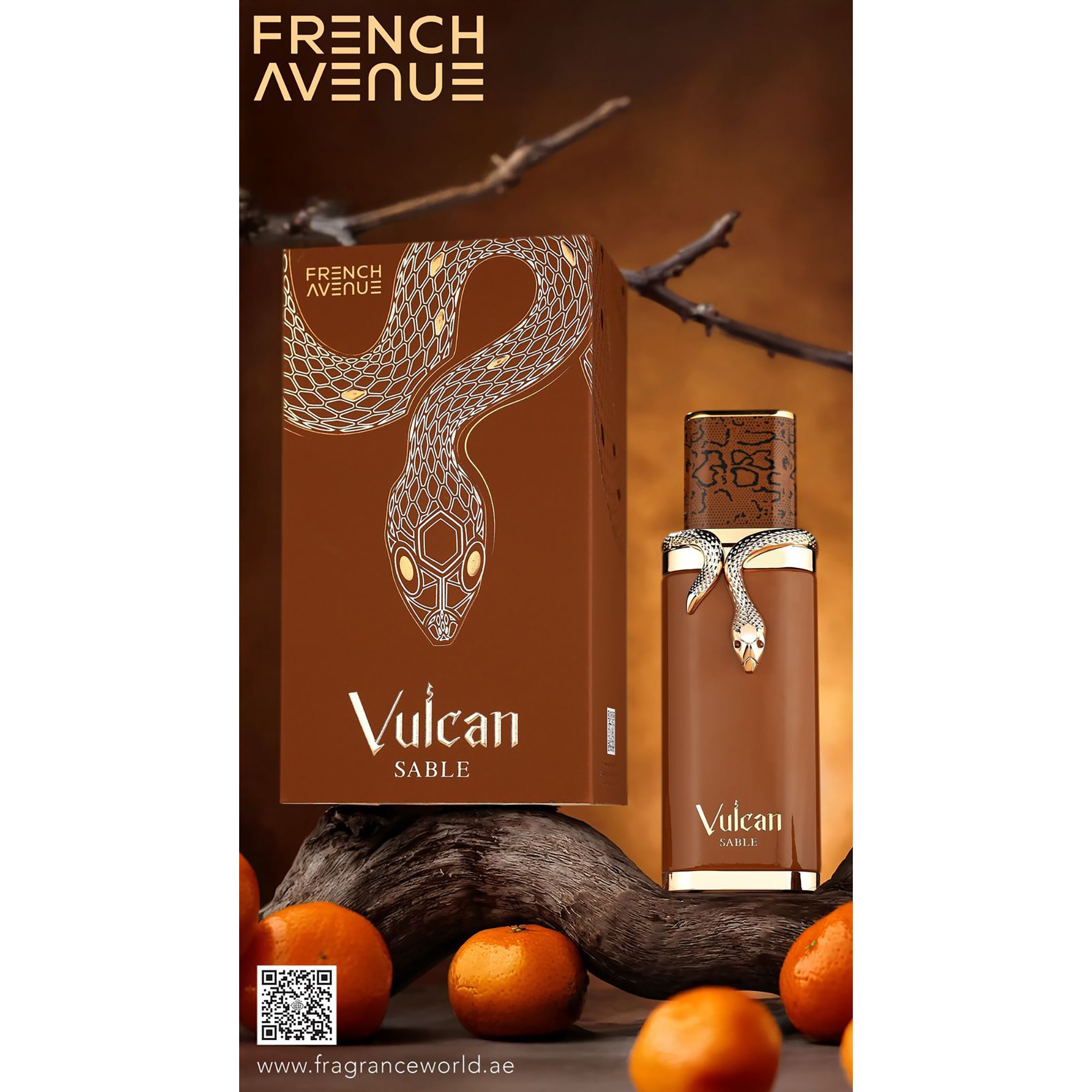 French Avenue Vulcan Sable Eau de Parfum 100 ml (obrázok 5)