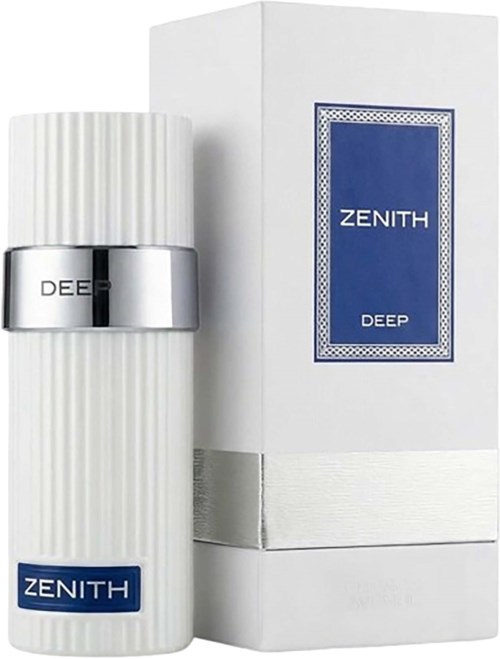 A white cylindrical bottle with a silver band and blue label next to a white box with blue label and border.