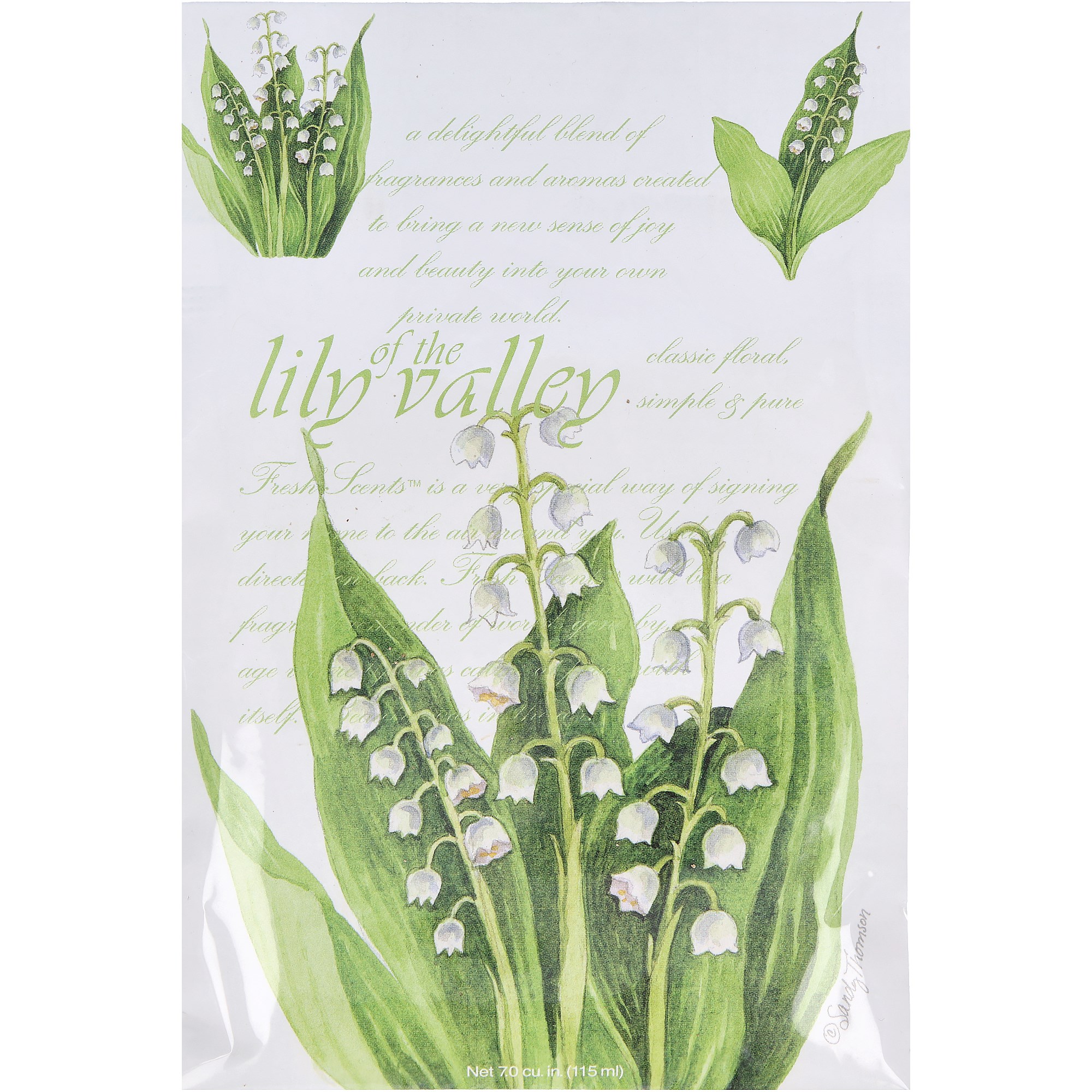 Fresh Scents Scented Sachet Lily Of The Valley