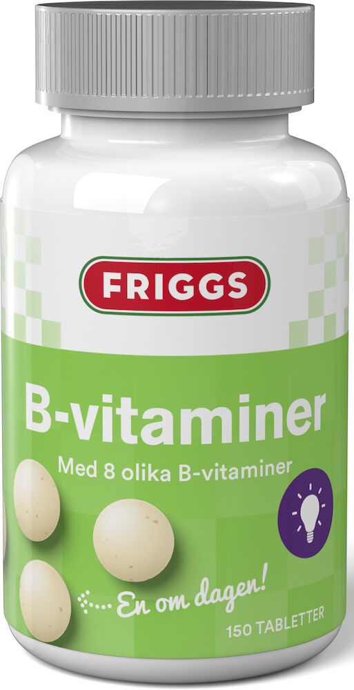 Friggs B-vitamin 150 Tabletter | Lyko.com