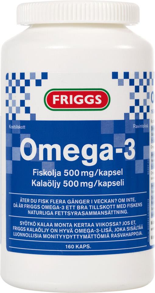 Friggs Omega-3 160 kapselia