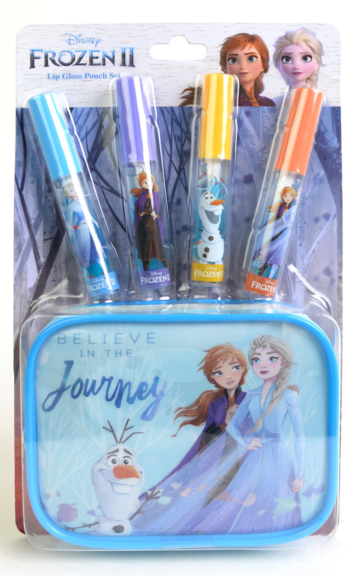 Frozen Lip Gloss And Pouch Set