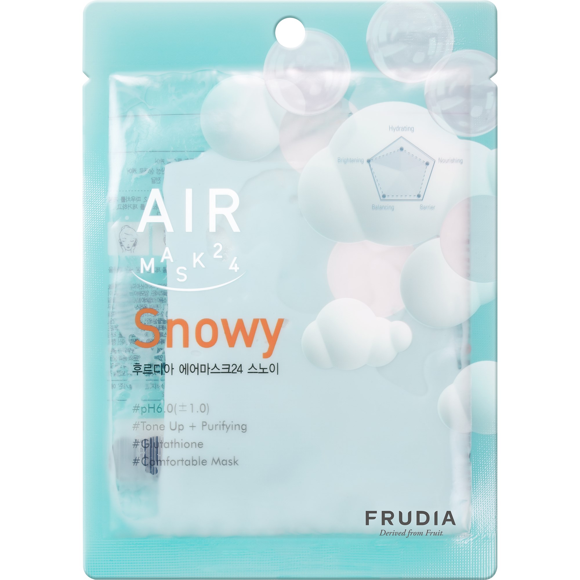 Frudia AIR Mask 24 Snowy 25 ml billede