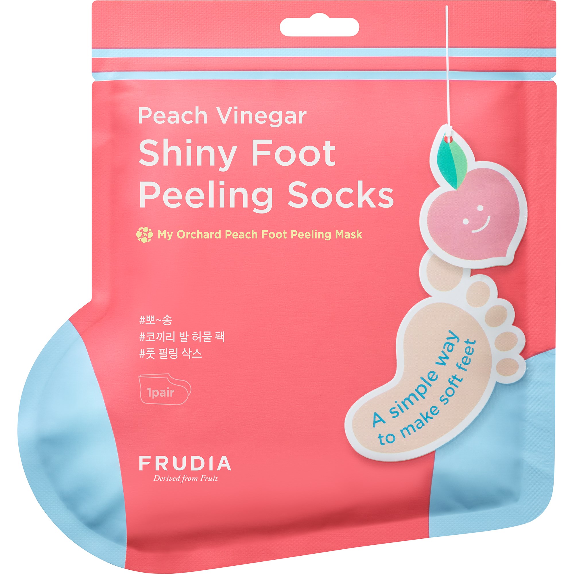 Frudia My Orchard Peach Foot Peeling Mask 40 g billede