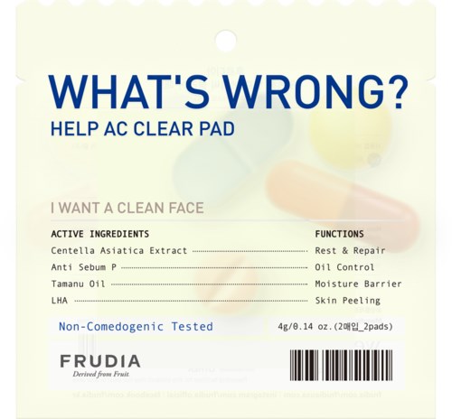 Frudia What’s Wrong Help AC Clear Pad 8 g