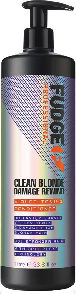 Fudge Care Clean Blonde Damage Rewind Conditioner 1000 ml