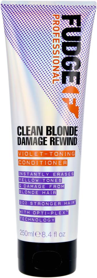 Fudge Care Clean Blonde Damage Rewind Conditioner 250 ml